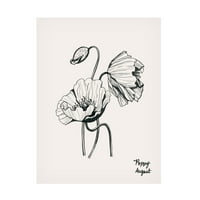 Grace Popp 'Godišnje cvijeće viii' platno umjetnost