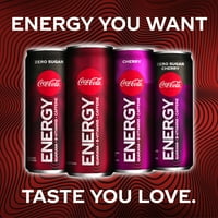 Koka nula energije šećera, energetska pića s okusom Coca-Cole s vitaminom B6, vitaminom B & guarana, Mg kofein,