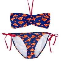 Plivati Supergirl Bandeau Bikini Kupaći Kostim Top