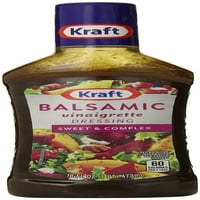 Kraft salata preljev balzamični vinaigrette preljev za salatu i marinada, fl oz