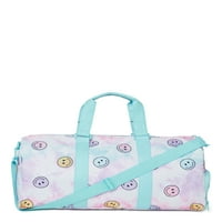 Nema granica ženskog barel weekender duffel torbe kravata boja Smiley Print