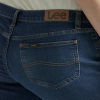 Lee® ženska baština Mid Rise Slim Straight Jean