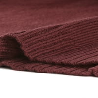 Jedinstvene ponude ženske plus veličine dugih rukava otvoreni prednji džemper kardigan