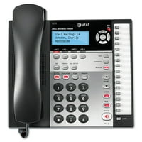 Žičani četveroredni telefon s proširivim brojem, ID pozivatelja