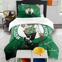 Boston Celtics službeno je licencirao Comforter & Sham Set Twin Twin XL