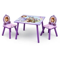 Disney Jr. Sofia Prvi set stola i stolica, lavanda