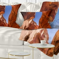 DesignArt Grand Antelope Canyon - Jastuk za bacanje krajolika - 12x20