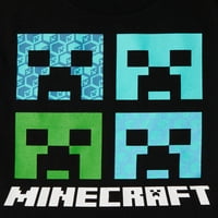Grafička majica Minecraft Boys, 2-pack, veličine 4-18