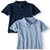 Školske uniforme za dječake, Polo majice s kratkim rukavima, set za dječake, veličine 4 i haskija