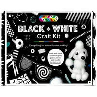 Smarts & Crafts napravite svoj crno -bijeli zanatski komplet