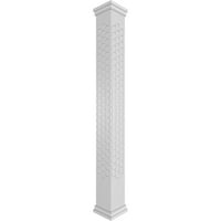 Ekena Millwork 12 W 8'H Obrtnasti Klasični kvadrat koji nije kočnik Westmore Fretwork Column W Prairie Capital &