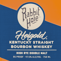 Zečja rupa Heigold High Rye Double Malt Kentucky Straight Bourbon Whiskey 750ml, Dokaz