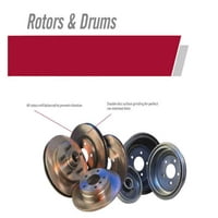 NewTek Automotive Disc Rotor Rotor odgovara odabiru: 2005-2007.2009- Volkswagen Jetta