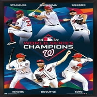 World Series® - Washington Nationals Champions Premium poster i plakat Mount Pack